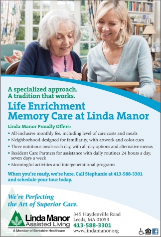 Life Enrichment Memory Care at Linda Manor
