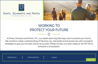 Working to Protect Your Future