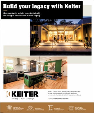 Build Your Legacy With Keiter