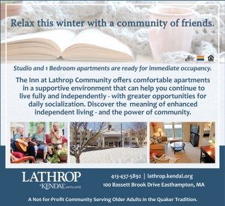 Relax This Winter With a Community of Friends
