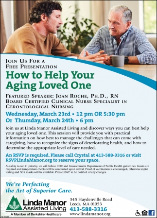 How to Help Your Aging Loved One