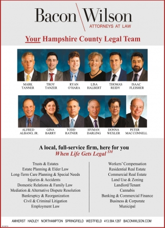 Your Hampshire County Legal Team