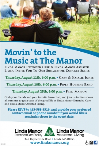 Movin' to the Music at The Manor