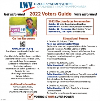 2022 Voters Guide
