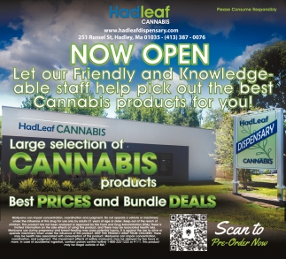Large Selection of Cannabis Products