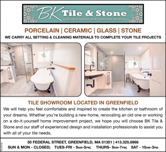 Tile Showroom Located In Greenfield