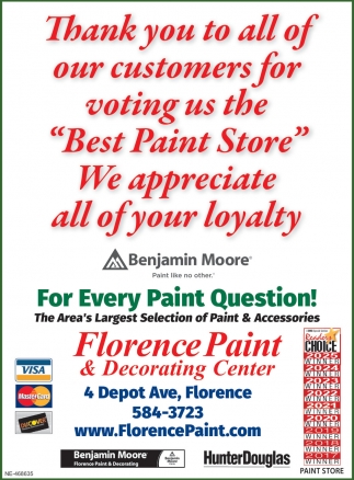 Florence Paint & Decorating Center