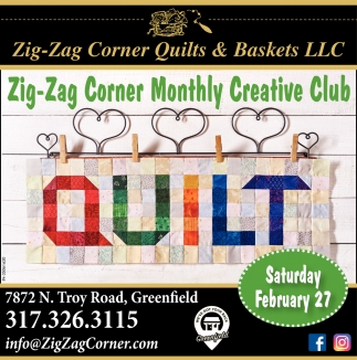 Zig-Zag Corner Monthly Creatove Club