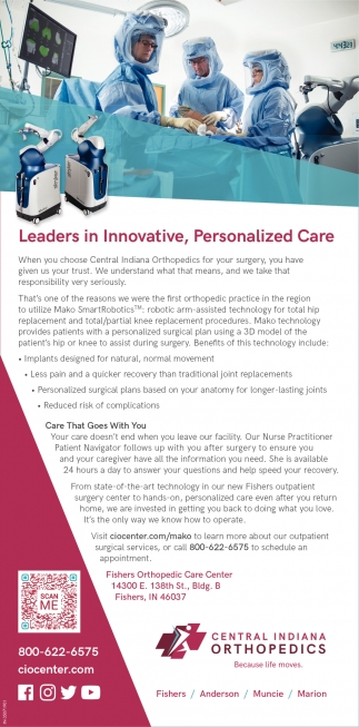 Leaders In Innovative, Personalized Care