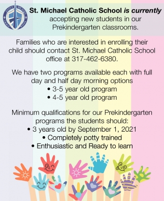 Accepting New Students In Our Prekindergarten Classrooms
