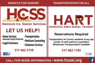 Services For Seniors