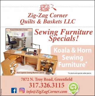 Sewing Furniture Specials!