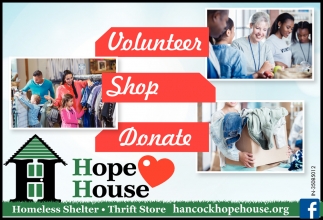 Volunteer Shop Donate