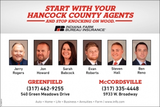 Start With Your Hancock County Agents