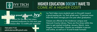 Higher Education Doesn't Have To Come At A Higher Cost!
