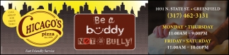 Be A Buddy Not A Bully!