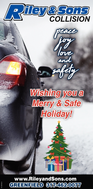Wishing You a Merry & Safe Holiday!