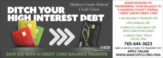 Ditch Your High Interest Debt