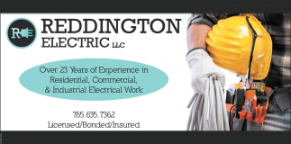 Over 23 Years Of Experience In Residential, Commercial & Industrial Electric Work