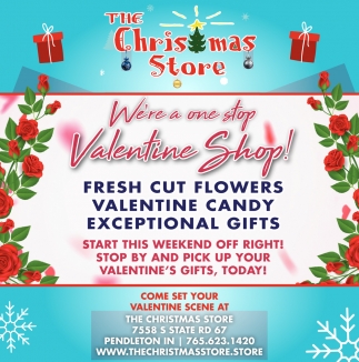 We're A One Stop Valentine Shop!