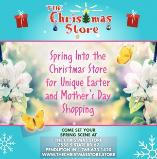 Spring Into The Christmas Store For Unique Easter And Mother's Day Shopping
