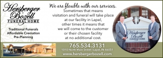 We Are Flexible With Our Services