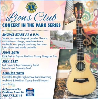 Concert In The Park Series