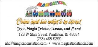 Toys, Magic Tricks, Games, And More!