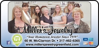 Your Hometown Jeweler Since 1959