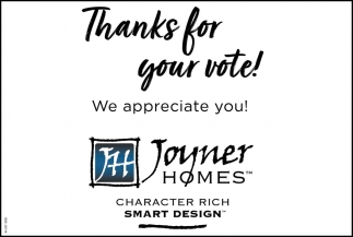 Thanks For Your Vote!