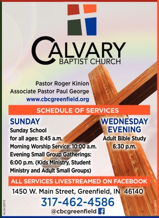 Schedule Of Services