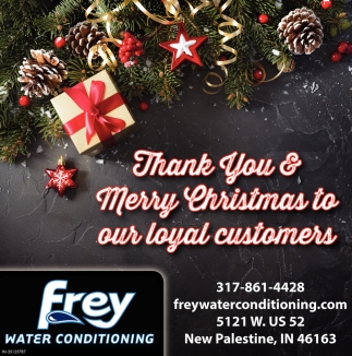 Thank You & Merry Christmas To Our Loyal Customers
