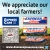We Appreciate Our Local Farmers!