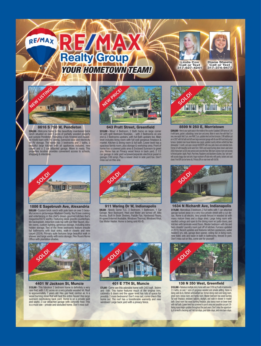 Re/Max Realty Group - Linda Cox & Diane Sheets 