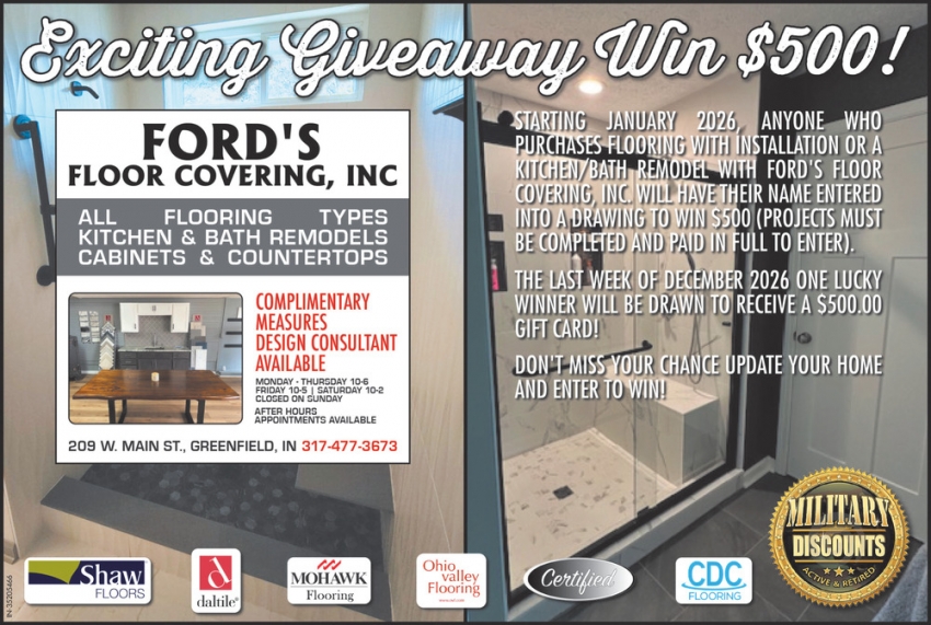 Ford's Floor Covering, Inc