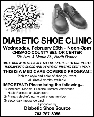 Diabetic Shoe Sales, Blaine, MN