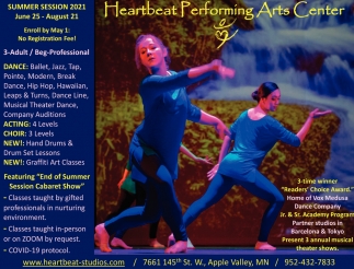 Heartbeat Perfoming Arts Center Heartbeat Performing Arts Center Apple Valley Mn