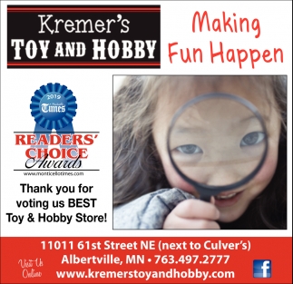 kremers toy & hobby