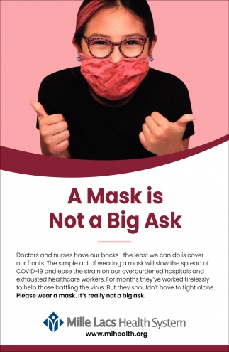 A Mask Is Not A Big Ask