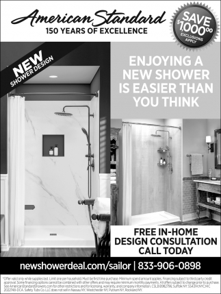 New Shower Design