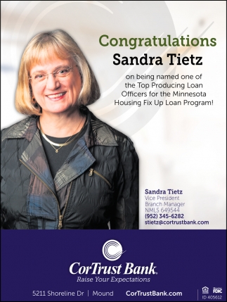 Congratulations Sandra Tietz!