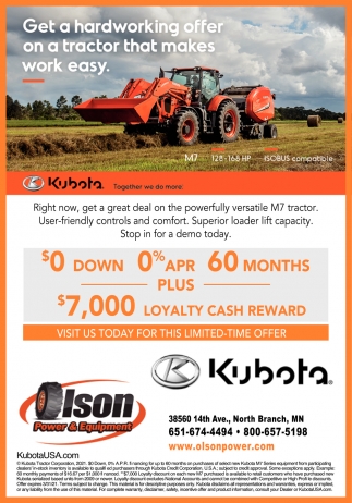 Get A Hardworking Offer On A Tractor That Makes Work Easy