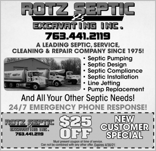 A Leading Septic Service, Cleaning & Repair Company
