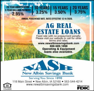 AG Real Estate Loans