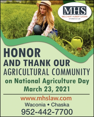Honor and Thank Our Agricultural Community