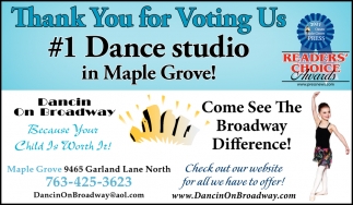 Thank You For Voting Us!