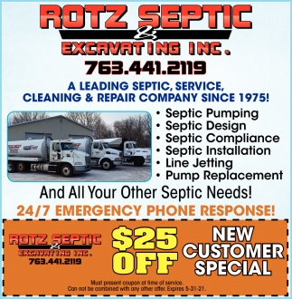 A Leading Septic Service, Cleaning & Repair Company