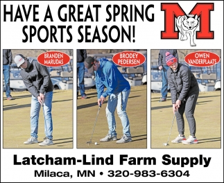 Have A Great Spring Sports Season!