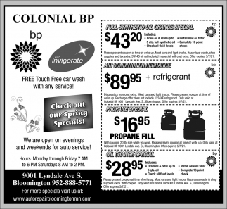 Colonial BP