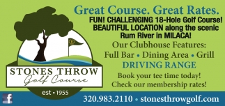 Great Course. Great Rates